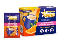 Звездочка Флю пор. д/р-ра д/приема внутрь 15 г 6 шт.