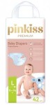 Подгузники, Pinkiss (Пинкисс) 9-14 кг р. L 42 шт премиум
