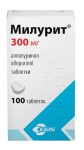 Милурит, таблетки 300 мг 100 шт