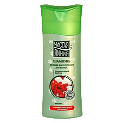 Шампунь Чистая линия Зимняя фитотерапия с экстрактом рябины 250 мл