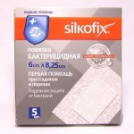 Повязка, Silkofix (Силкофикс) р. 8.25смх6см 5 шт первая помощь на нетканой основе