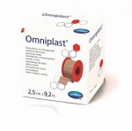 Лейкопластырь, Omniplast (Омнипласт) р. 2.5смх9.2м 1 шт арт. 900574 из текстильной ткани телесный картонная упаковка