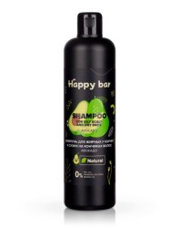 Шампунь Happy bar Авокадо для жирных у корней и сухих на кончиках волос 370 мл