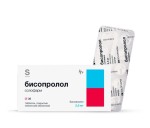 Бисопролол солофарм, таблетки покрытые пленочной оболочкой 2.5 мг 30 шт